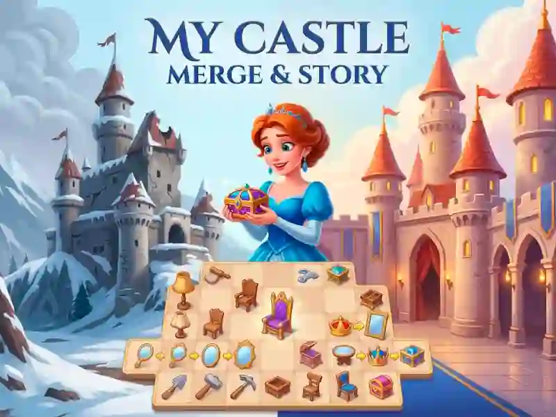 खेल My Castle. Merge & Story ऑनलाइन