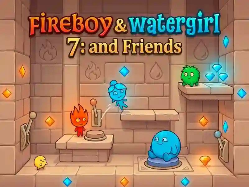 खेल Fireboy & Watergirl 7: and Friends ऑनलाइन