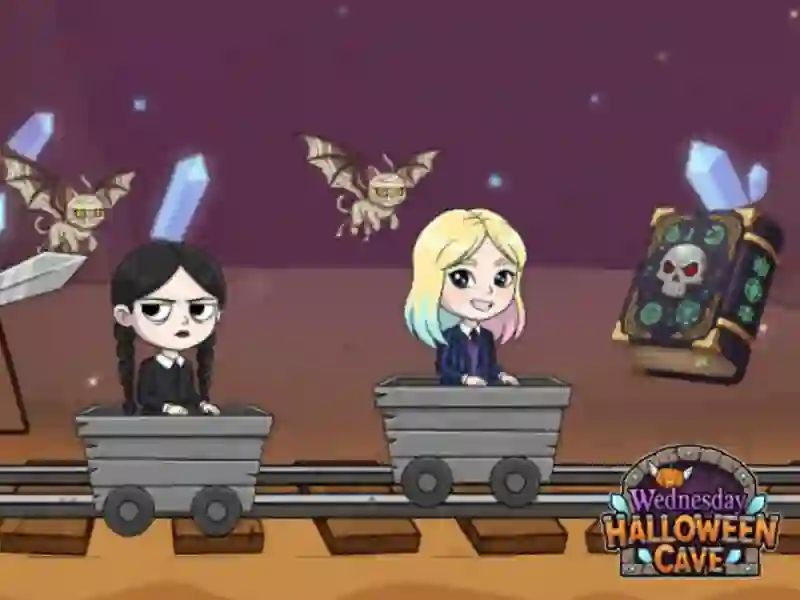 खेल बुधवार हेलोवीन गुफा ऑनलाइन