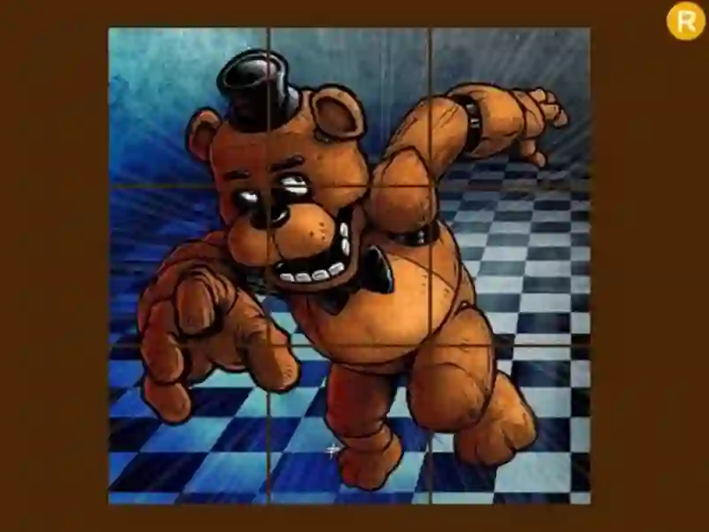 खेल Fnaf फ्रेडी स्लाइडिंग पहेली ऑनलाइन