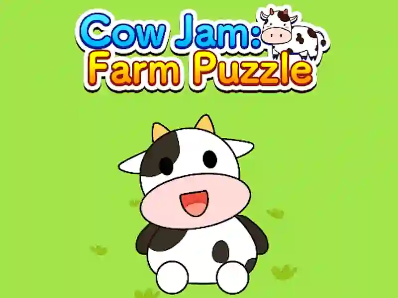 खेल Cow Jam Farm puzzle ऑनलाइन