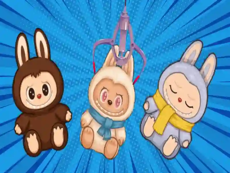 खेल पंजा और मर्ज लैबुबु ड्रॉप ऑनलाइन