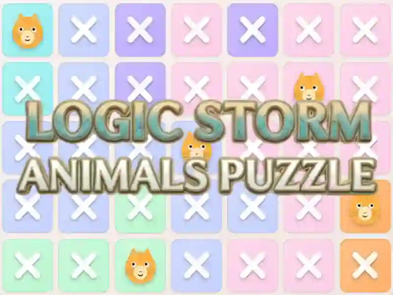 खेल Logic Storm: Animals Puzzle ऑनलाइन
