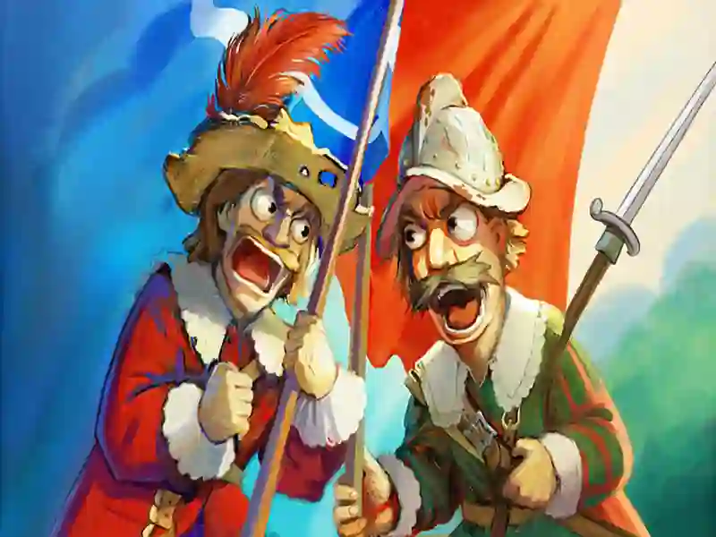 खेल Musketeers गनपाउडर बनाम स्टील ऑनलाइन