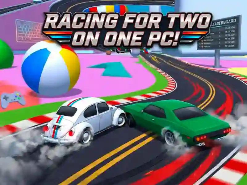 खेल Racing for Two on One PC! ऑनलाइन