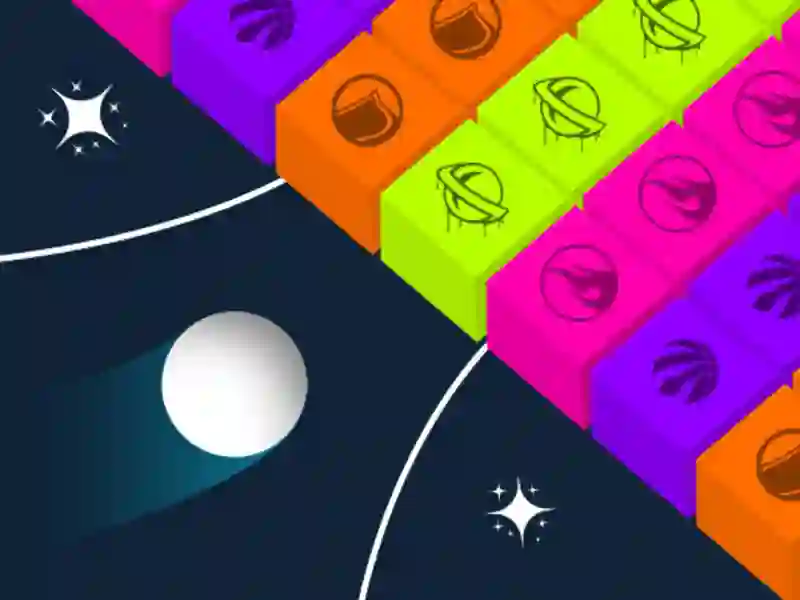 खेल रोलिंग कलर बॉल गेम ऑनलाइन