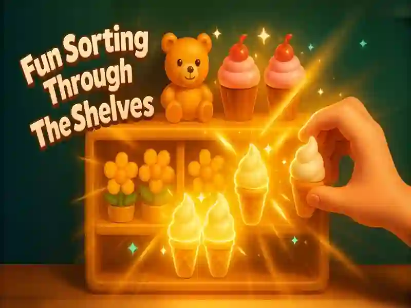 खेल मज़ा अलमारियों के माध्यम से छँटाई ऑनलाइन