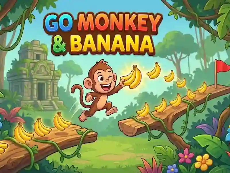 खेल Go monkey & Banana ऑनलाइन