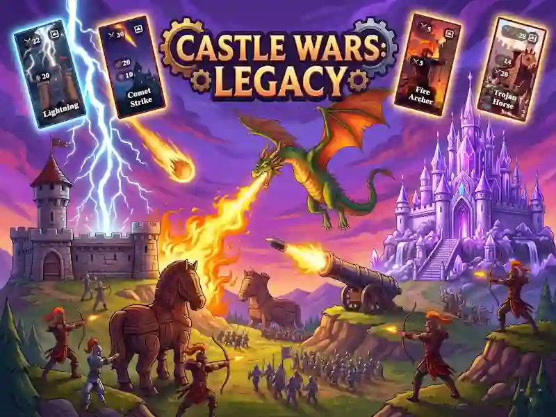 खेल Castle Wars: Legacy ऑनलाइन