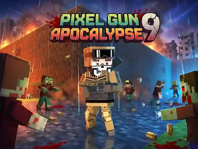 खेल Pixel gun apocalypse 9 ऑनलाइन