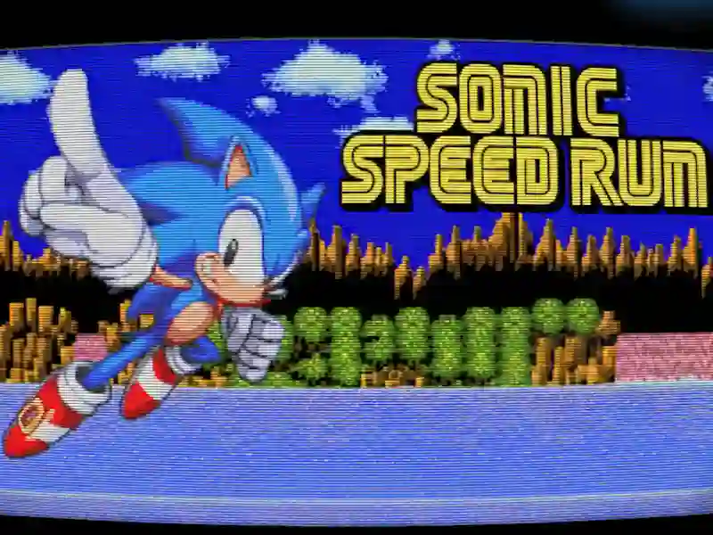 खेल Sonic Speed Run ऑनलाइन