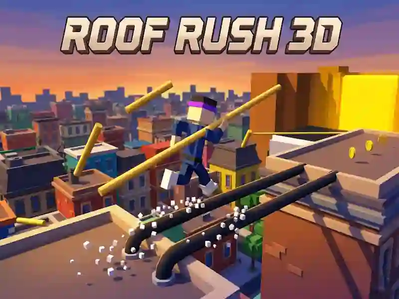 खेल Roof Rush 3D ऑनलाइन