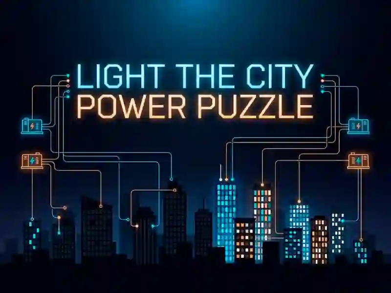 खेल Light the City Power Puzzle ऑनलाइन