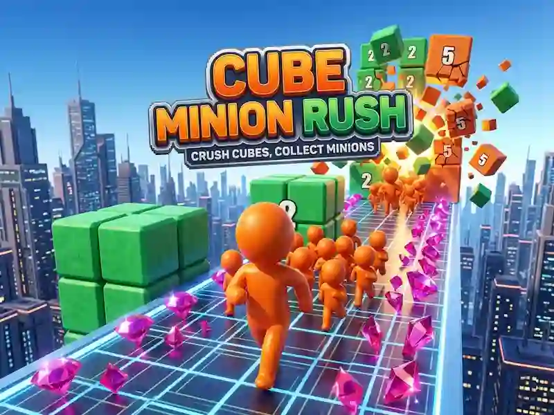 खेल Cube Minion Rush ऑनलाइन