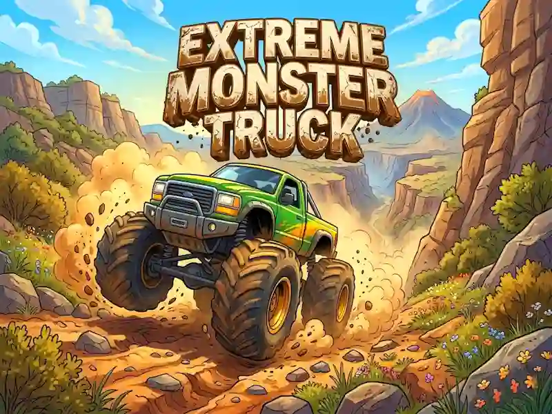 खेल Extreme Monster Truck ऑनलाइन