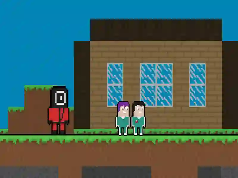 खेल स्क्वीड एस्केप लेकिन ब्लॉकवर्ल्ड ऑनलाइन