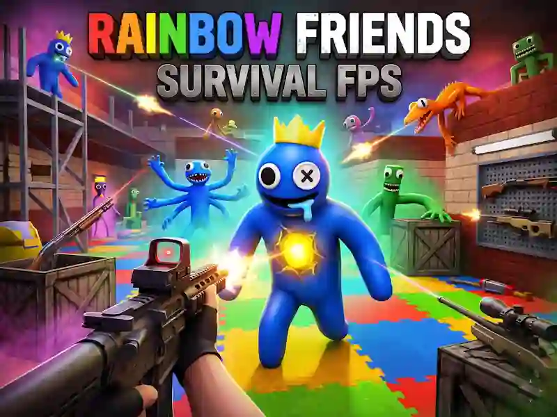 खेल Rainbow Friends Survival FPS ऑनलाइन