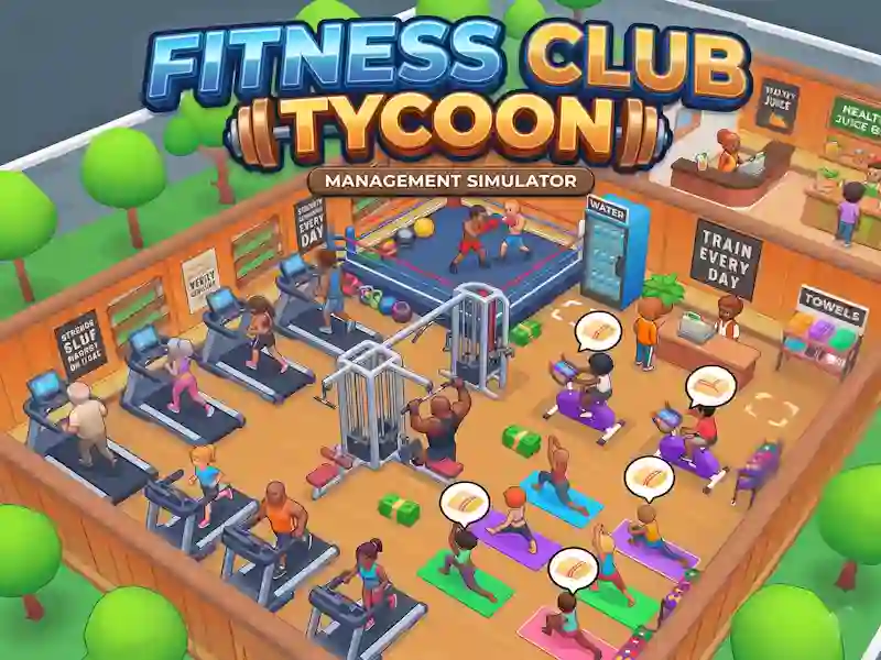 खेल Fitness Club Tycoon ऑनलाइन
