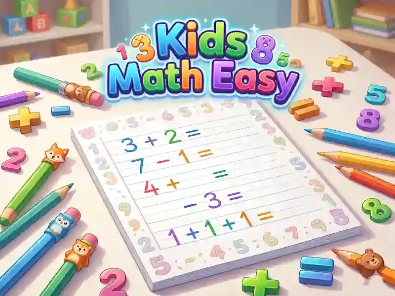 खेल Kids Math Easy ऑनलाइन
