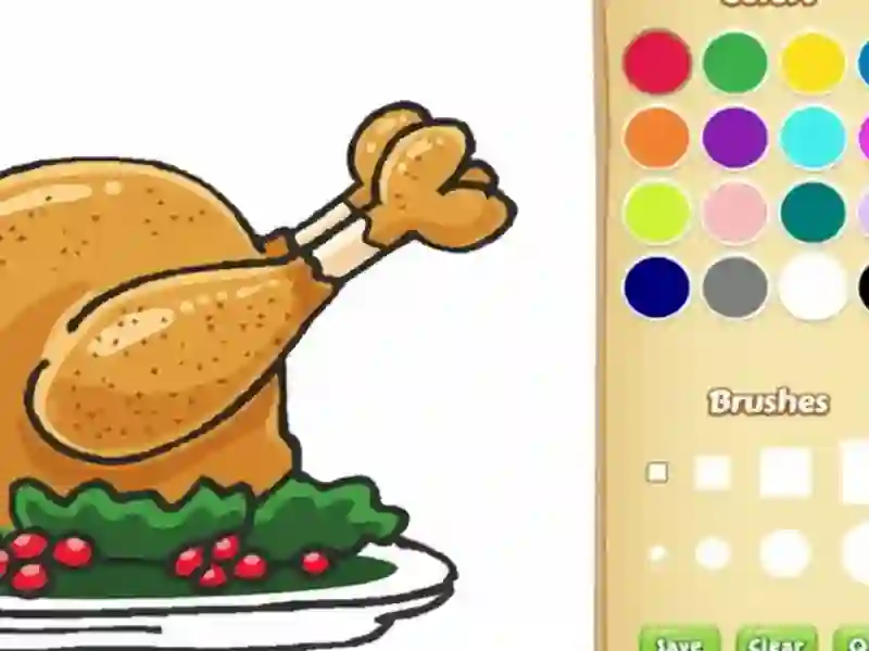 खेल बच्चों के लिए खाद्य रंग पुस्तक ऑनलाइन