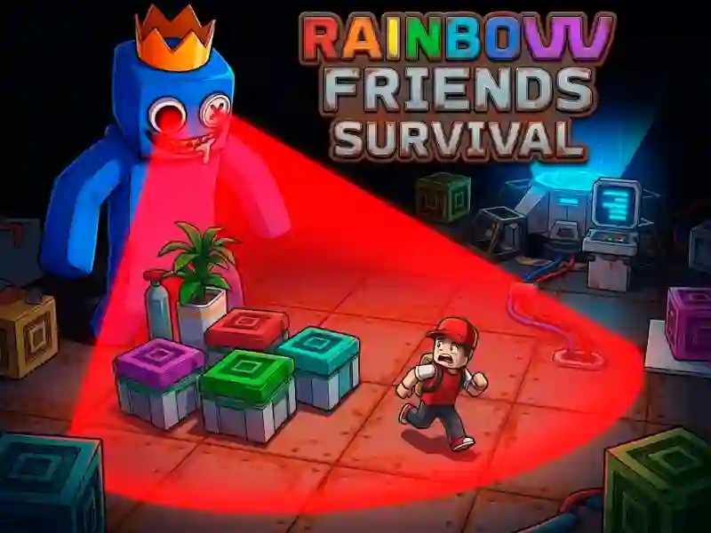 खेल Rainbow Friends Survival ऑनलाइन