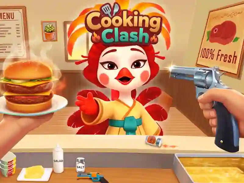 खेल Cooking Clash ऑनलाइन