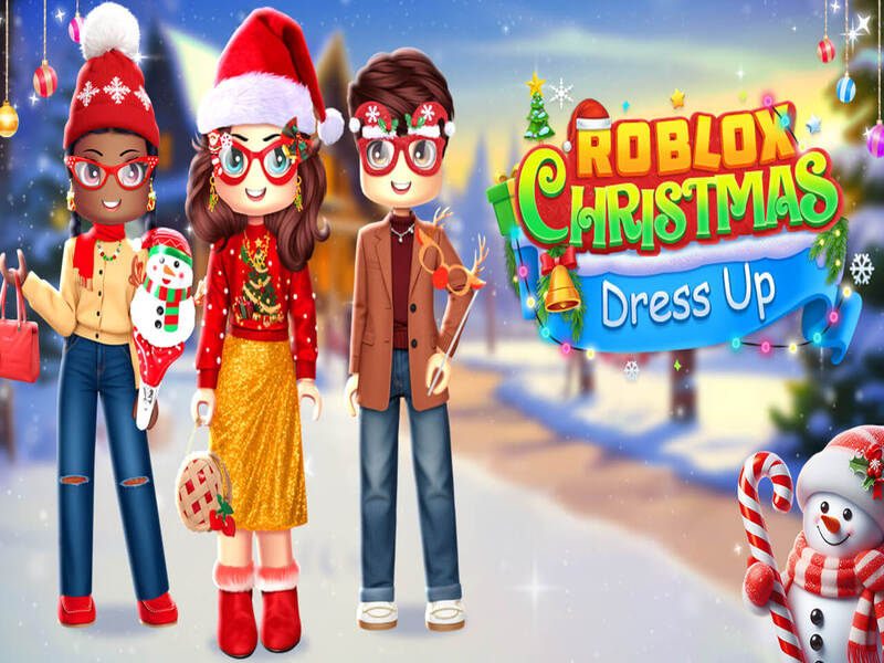 खेल Roblox क्रिसमस ड्रेसअप ऑनलाइन