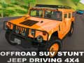 खेल ऑफरोड SUV स्टंट जीप ड्राइविंग 4x4 ऑनलाइन