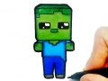 खेल आसान बच्चों का रंग भरना Mineblox ऑनलाइन