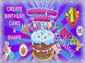खेल जन्मदिन कार्ड निर्माता ऑनलाइन