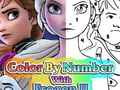 खेल नंबर के अनुसार रंग भरें Frozen II के साथ ऑनलाइन
