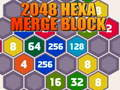 खेल 2048 हेक्सा मर्ज ब्लॉक ऑनलाइन