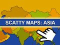 खेल बिखरे हुए मानचित्र: एशिया ऑनलाइन