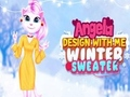 खेल एंजेला के साथ डिजाइन करें: सर्दीय ग sweater ऑनलाइन