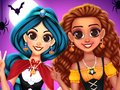 खेल BFFs की खुशी की हैलोवीन पार्टी ऑनलाइन