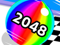 खेल रंगीन गेंद दौड़ 2048 ऑनलाइन