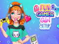खेल मज़ेदार #GamerGirl सेटअप ऑनलाइन