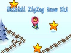 खेल Skibidi ZigZag बर्फ की स्की ऑनलाइन