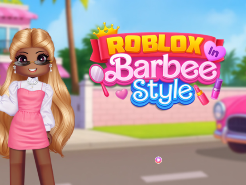 खेल बार्बी स्टाइल में Roblox ऑनलाइन